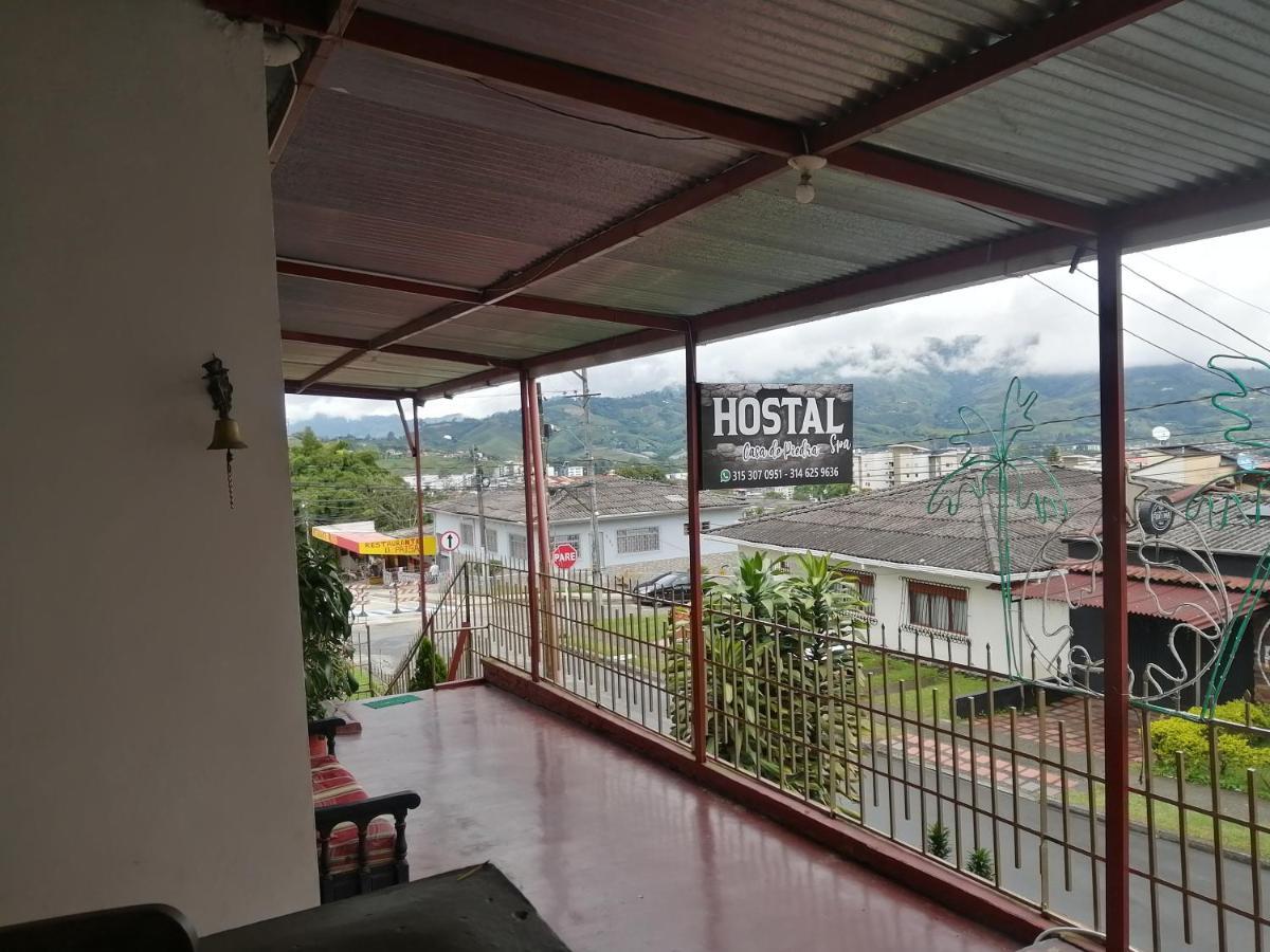 Hostal Spa Casa De Piedra Con Jacuzzi Santa Rosa de Cabal Zewnętrze zdjęcie
